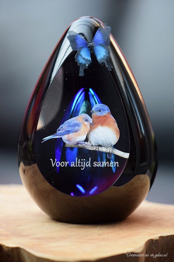 DGU1002 | Design Urn  glass Diamond - Image 3