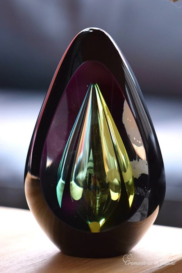 DGU1007 | Design Urn  glass Diamond - Image 3