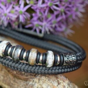 MBHA5008 | Dual memorial bracelet for men