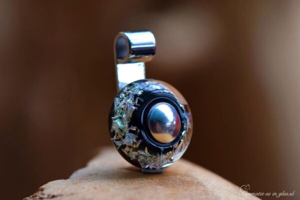 DSH4016 | Ladies pendant with cremation ashes or hair - Image 3