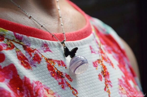 DSH4001 | Ladies pendant with cremation ashes or hair - Image 4
