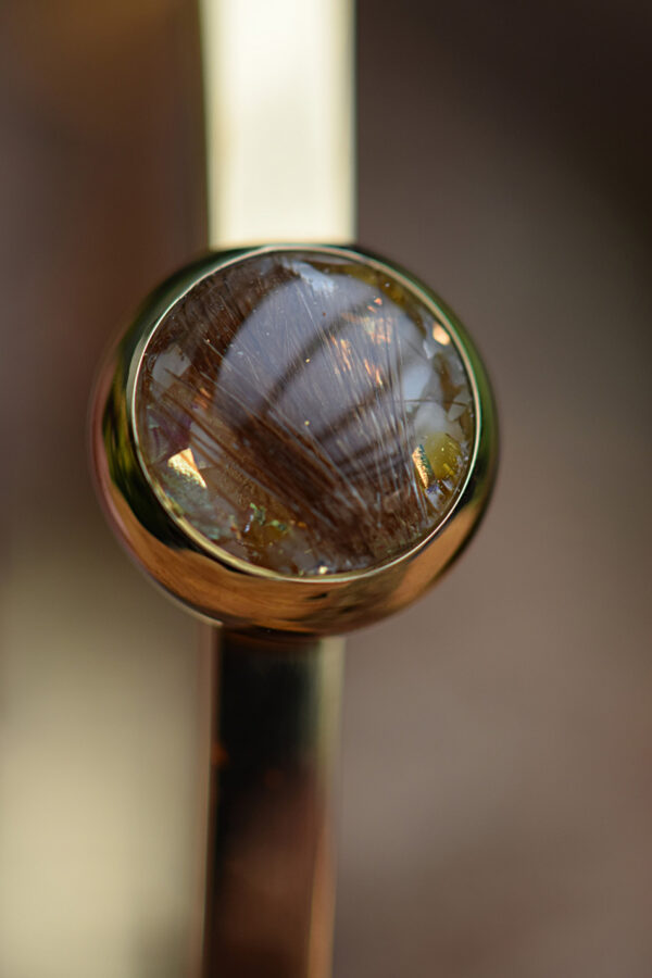 DSA3021 | Women’s memorial bracelet with cremation ashes - Image 4
