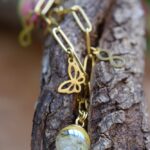 DSA3024 | Women’s memorial bracelet with cremation ashes