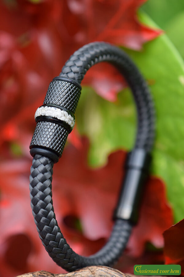 HSSA1065 | Memorial bracelet for men – sailrope - Image 4