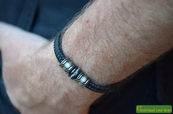 HSSA1044 | Memorial bracelet for men – sailrope - Image 3