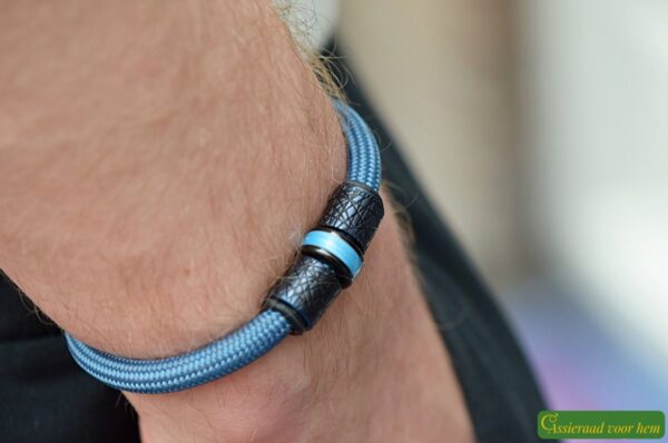 HSSA1060 | Memorial bracelet for men – sailrope - Image 3