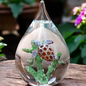 Cremation ashes personalized in glass | CVU 4000