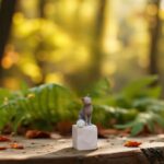 Urn Willow Tree Love my cat with glass mini urn on the blanket for cremation ashes or a lock of hair.