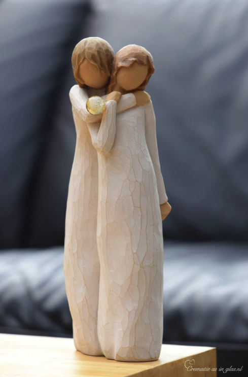 WTU8018 | Willow Tree Chrysalis with mini urn
