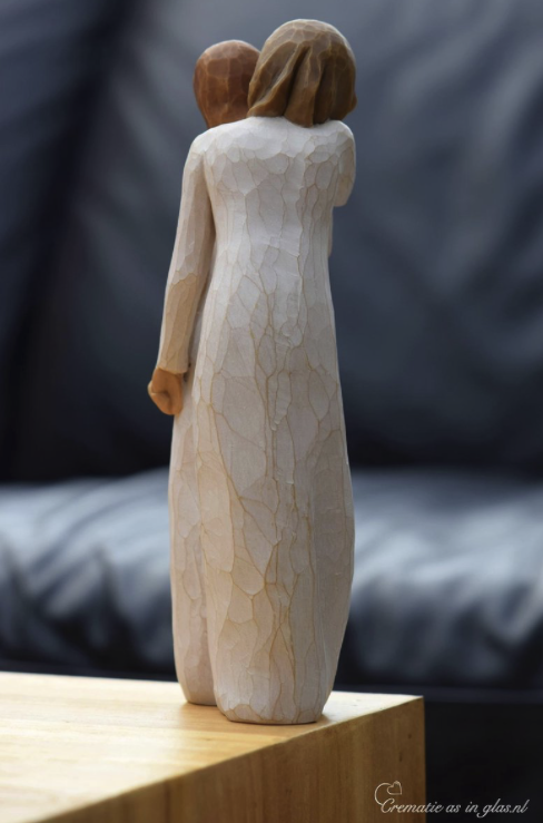 WTU8018 | Willow Tree Chrysalis with mini urn - Image 4