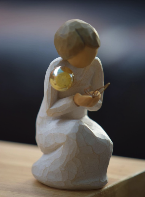 WTU8006 | Willow Tree Quiet Wonder with mini urn - Image 3